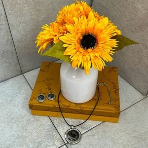 CHICO’S Necklace + Earring Jewelry Set!!